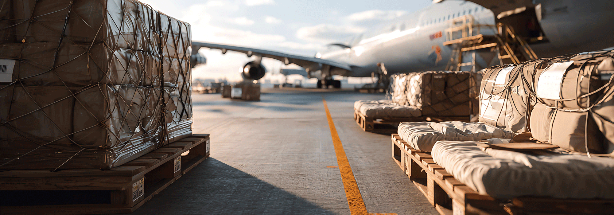 plane loading bay